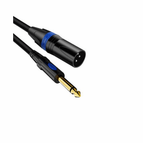 6.35mm TRS Male to XLR Male Balanced Audio Cable