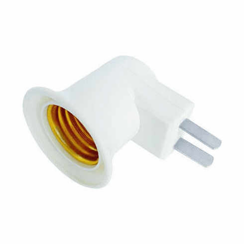 AC Plug to E27 Socket Bulb Holder Adapter Converter with Switch