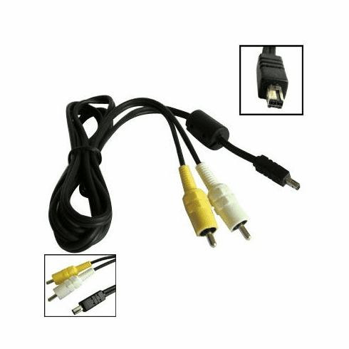 AV Cable for Casio Exilim EX-P505 EX-P600 EX-P700 EX-Z120