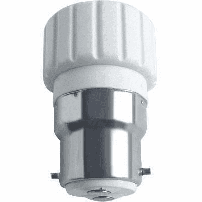 B22 to GU10 Light Lamp Bulb Adapter Converter