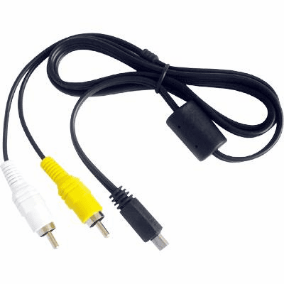 Composite AV Cable for Casio Exilim EX-H10 EX-H15