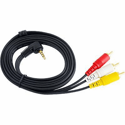 Composite AV Cable for JVC GZ-MG20US GZ-MG21US GZ-MG27US