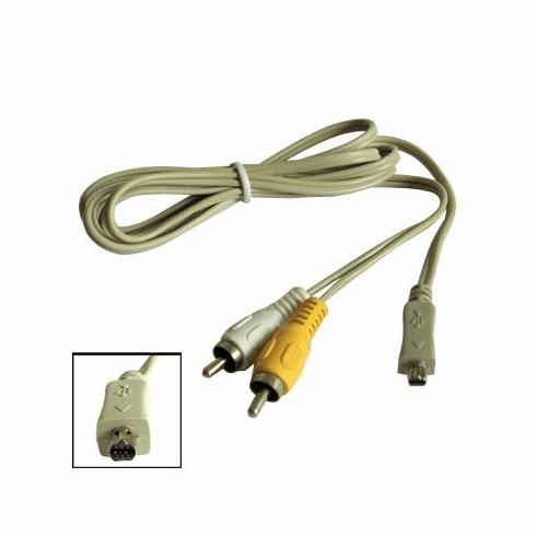 Composite AV Cable for Nikon CoolPix 4300 4500 5000 5400