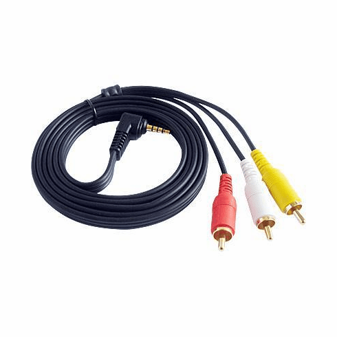 Composite AV Cable for Samsung SC-MS15BL SC-MS15S SC-MX20