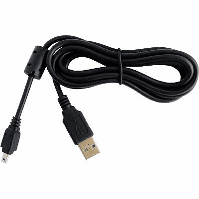 Computer USB Cable for Panasonic Lumix DMC-F2 DMC-F3