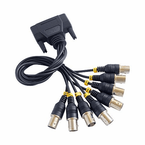 DB25 male to 8 BNC male Cable