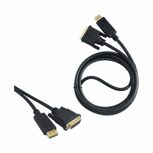 DisplayPort Male to DVI Male Cable