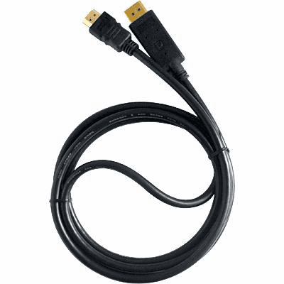 DisplayPort to HDMI Cable