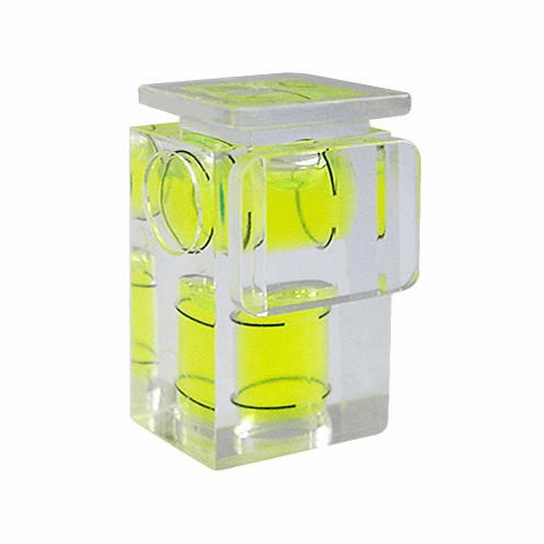 Dual 2 Axis Gradienter Spirit Level on Camera Hot Shoe