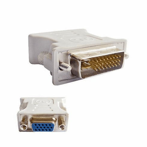 DVI Male (24+5 pin) to VGA Female (15 pin) Adapter