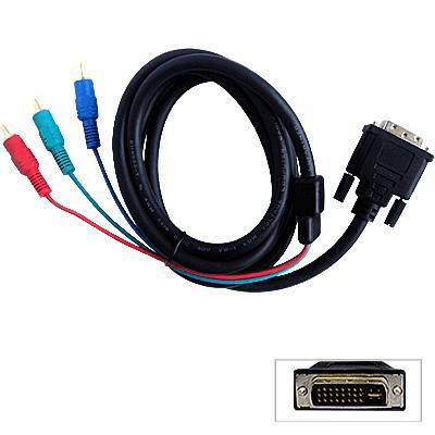 DVI to Component RCA Cable 6 feet