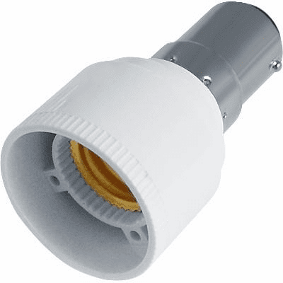 E14 to B15 Light Lamp Bulb Adapter Converter