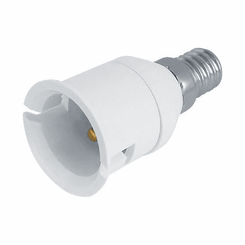 E14 to B22 Bulb Converter