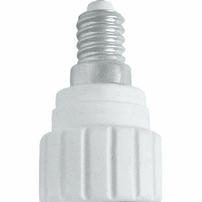 E14 to GU10 Light Lamp Bulb Adapter Converter