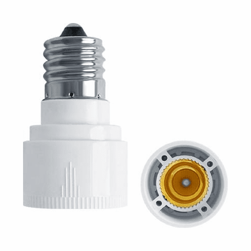 E17 to E14 Socket Bulb Adapter Converter