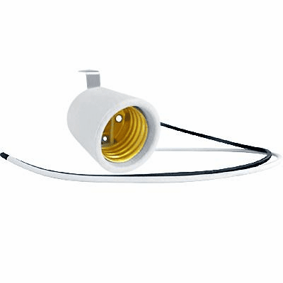 E27 Ceramic Socket Lamp Bulb Holder Adapter