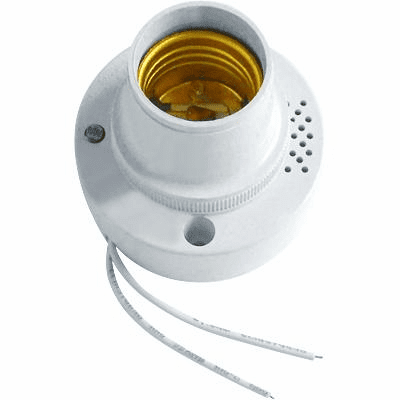 E27 Motion Sensing Light Bulb Socket Adapter