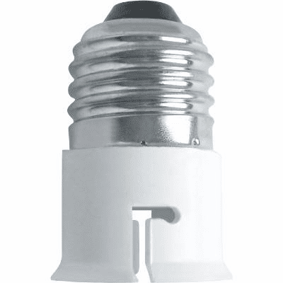 E27 to B22 Light Lamp Bulb Adapter Converter