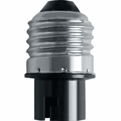 E27 to BA15D Light Lamp Bulb Adapter Converter