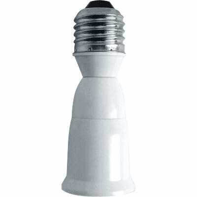 E27 to E27 Light Lamp Bulb Extension Lampholder Socket