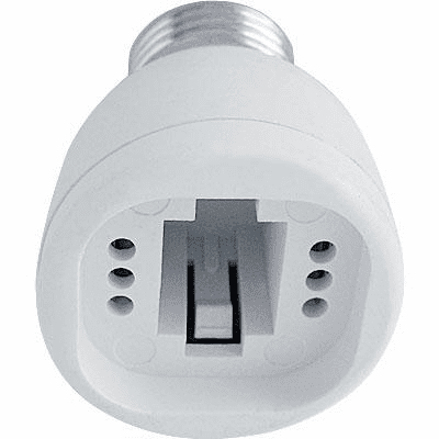 E27 to G24 Light Lamp Bulb Adapter Converter