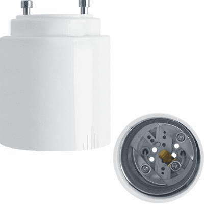 E40 to GU24 Light Lamp Bulb Adapter Converter