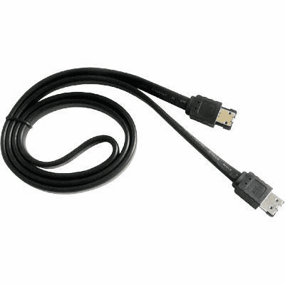 eSATA to eSATA 3 foot Cable