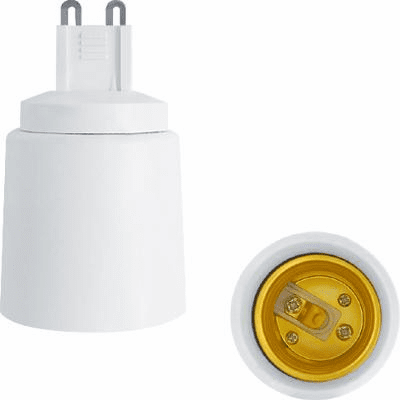 G9 to E27 Light Lamp Bulb Adapter Converter