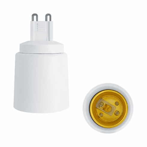 G9 to E27 Light Lamp Bulb Adapter Converter