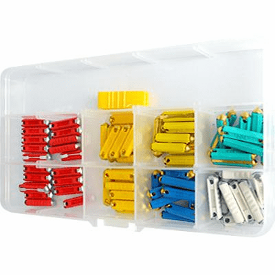 German/European fuse Automotive Car Truck Fuse Box Assortment Kit 80pc
