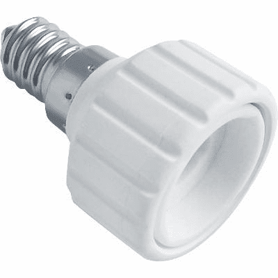 GZ10 to E14 Light Lamp Bulb Adapter Converter