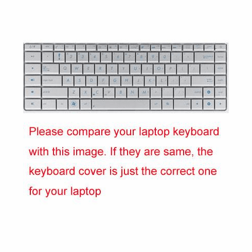 Keyboard Cover for ASUS N45 N45S N45SF