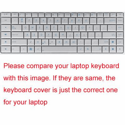Keyboard Cover for ASUS N45 N45S N45SF