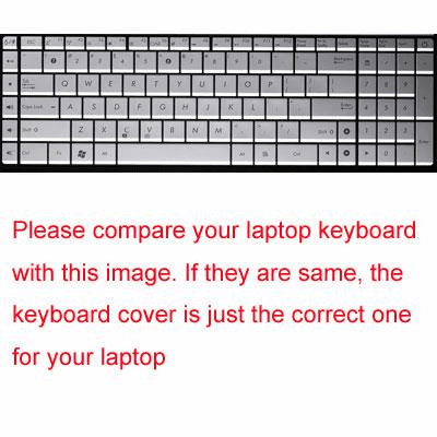 Keyboard Cover for ASUS N55 N75