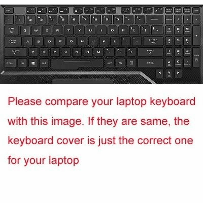 Keyboard Cover for Asus Rog Strix Hero II