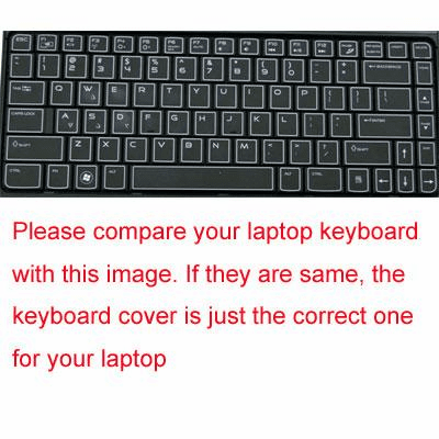 Keyboard Cover for Dell Alienware M11x