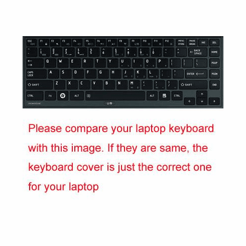 Keyboard Cover for Toshiba Portege R700 R705
