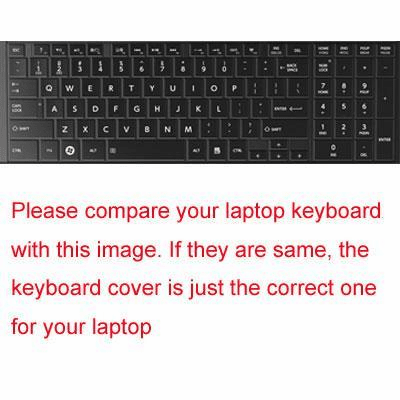 Keyboard Cover for Toshiba Satellite C850