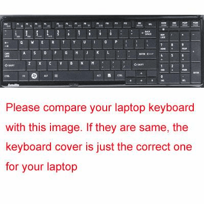 Keyboard Cover for Toshiba Satellite L650 L650D L655 L655D