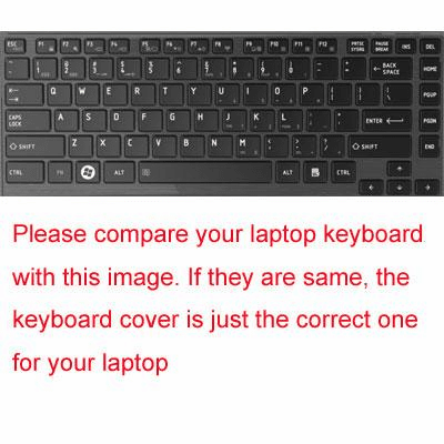Keyboard Cover for Toshiba Satellite M600 M640 M645