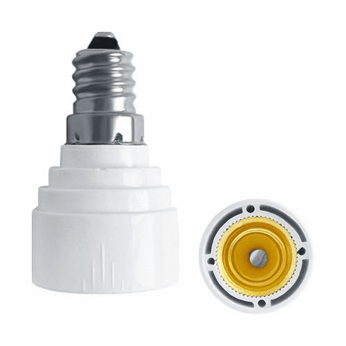 Light Lamp Bulb Adapter Converter E12 to E17