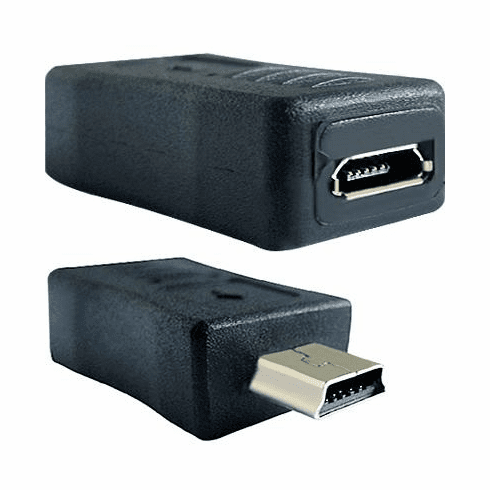 Micro USB Female to Mini USB Male Converter Adapter