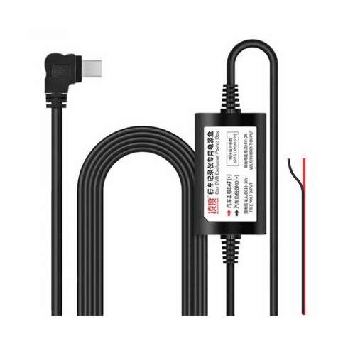 Micro USB port Hard-wiring Power Cable for Cobra GPS