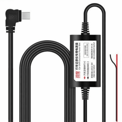 Micro USB port Hard-wiring Power Cable for Cobra GPS