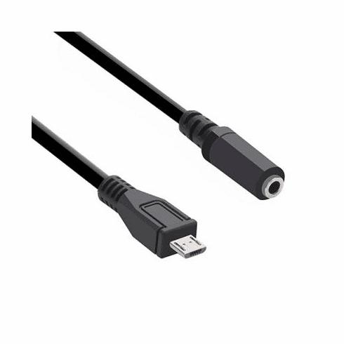 micro USB port to 3.5mm Earphone Converter