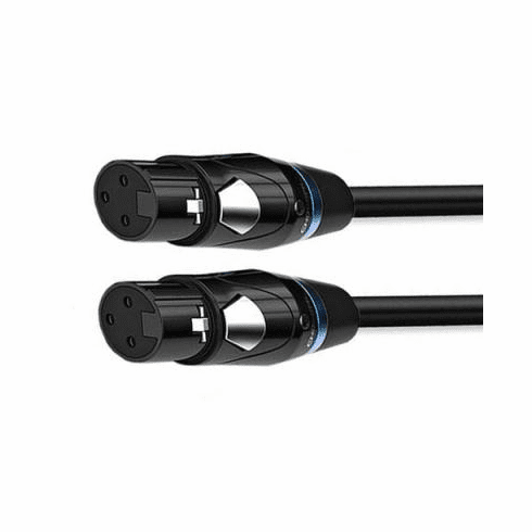 Microphone Balanced Audio XLR Female to Female Cable 6"