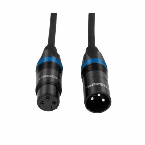 Microphone Balanced Audio XLR Male to Female Cable 6"