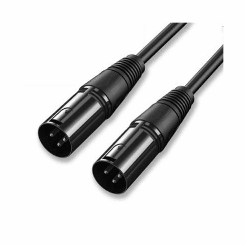 Microphone Balanced Audio XLR Male to Male Cable 6"