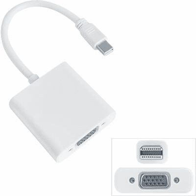 Mini DisplayPort thunderbolt to VGA Cable