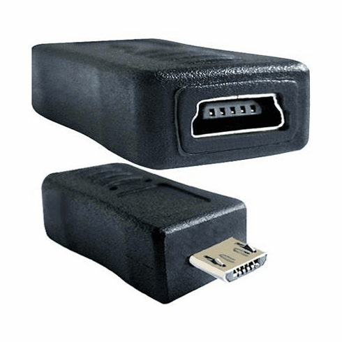 Mini USB Female to Micro USB Male Converter Adapter